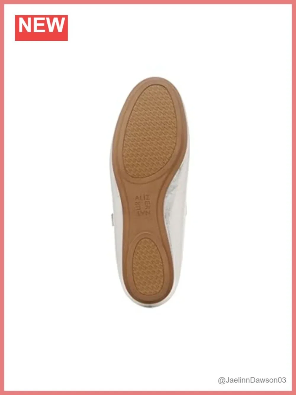 Naturalizer Maxwell-MJ Women's Leather Mary Jane Ballet Flats Slip Resistant